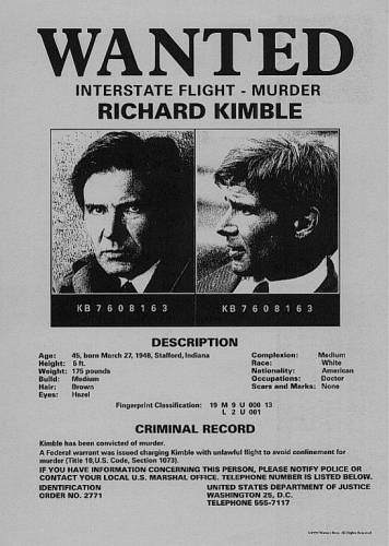 смотреть онлайн бесплатно в хорошем качестве Беглец (1993) - Смотреть онлайн