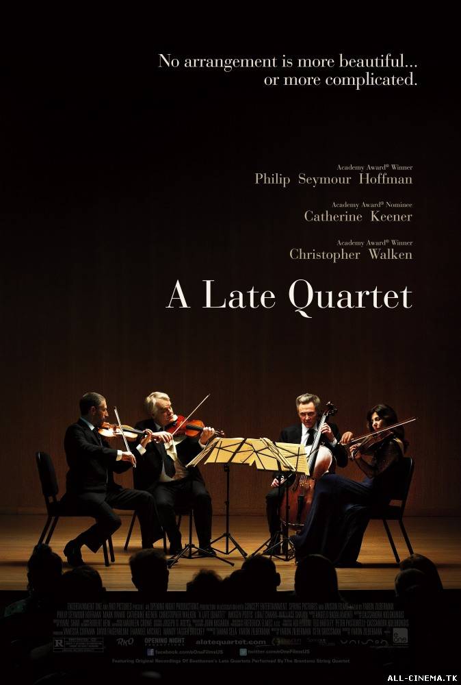 смотреть онлайн бесплатно в хорошем качестве Поздний квартет (2012) - Смотреть онлайн